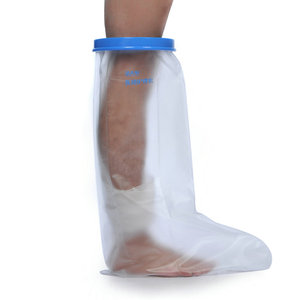Protège-plâtre imperméable en PVC/TPU désinfectant à l'ozone pour la douche des membres inférieurs (jambe/pied) - Product Image 1