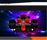 Simulador de Carreras de Coches F1 VR Dinámico para Interiores, Equipo de Movimiento de 6 Grados de Libertad para Parques de Atracciones, Género MR Dinámico