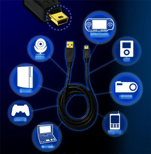 Syytech 1.8M từ sạc cáp cho <span class=keywords><strong>PS3</strong></span> điều khiển sạc - Product Image 6