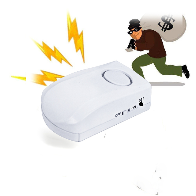 OEM Wireless Vibration Alarm Sensor for Home Security Detection Wholesale for Door and Window Use