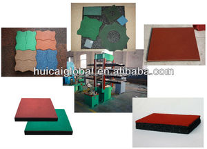 Cao su mat máy làm/Cao Su floor gạch máy làm/Cao Su mat sản xuất máy - Product Image 3