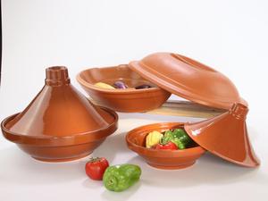 En <span class=keywords><strong>céramique</strong></span> En Terre Cuite ovale casserole couvercle - Product Image 4