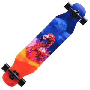 Patineta Longboard <span class=keywords><strong>de</strong></span> Cuatro Ruedas para Viajes, Patineta Plana para Calle, Patineta <span class=keywords><strong>de</strong></span> Baile para Hombres <span class=keywords><strong>y</strong></span> Mujeres, Patineta Downhill <span class=keywords><strong>de</strong></span> Fábrica - Product Image 5
