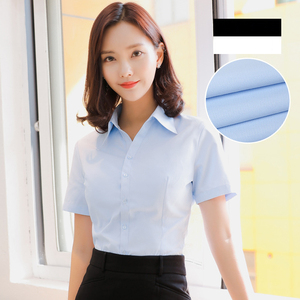 L'ultima donna oem logo <span class=keywords><strong>di</strong></span> grandi dimensioni manica corta camicie tinta unita - Product Image 4