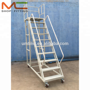 2.5 Meter Magazijn Of Supermarkt Rails Ladder <span class=keywords><strong>Trolley</strong></span> Voor Handkarren & Trolleys Product - Product Image 4