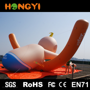 Garçon gonflable géant de natation Modèle bébé personnalisé personnage de dessin animé de publicité extérieure - Product Image 3