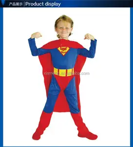 Fuente de la fábrica de alta qality spider man traje cospaly para los niños con precio barato