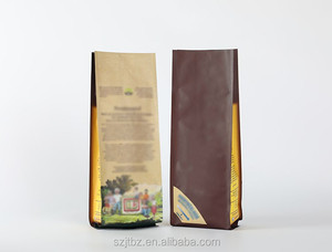 Fabricant de marque <span class=keywords><strong>oker</strong></span> côté gousset sacs en plastique de papier d'aluminium avec la valve pour le café - Product Image 3