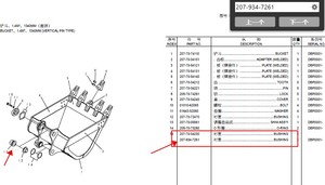 PC300-7 <span class=keywords><strong>Bucket</strong></span> Bushing 207-934-7251 207-934-7261 suku cadang ekskavator - Product Image 6