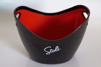 3.5L Double couleur Personnalisée seau à bière en plastique pour bouteilles de vin