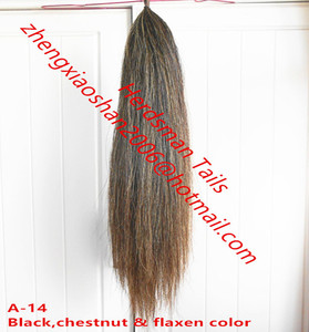 Anello naturale 75cm e 95cm doppio spessore False code di cavallo ed estensioni di coda che vendono negozio di equitazione Online - Product Image 4