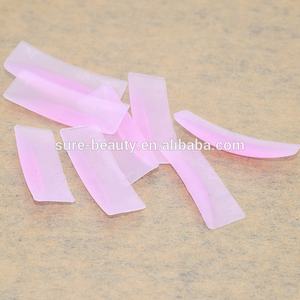 4 paires de bigoudis à <span class=keywords><strong>cils</strong></span> en silicone rose avec kératine, permanente rapide semi-permanente 2 en 1, lifting et teinture pour utilisation à domicile ou en salon - Product Image 4