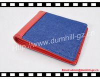 Dompet Pria Kulit PU dan Kanvas Berkualitas Tinggi