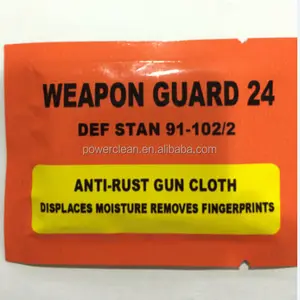 Disposable Anti-Rust Gun Cleaning Disinfecting Wipes