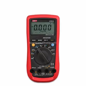 UNI-T UT61C 5999 Conti Auto-Range Digital Multi-meter per la Tensione Corrente Resistenza Capacità e Misurazione della Temperatura