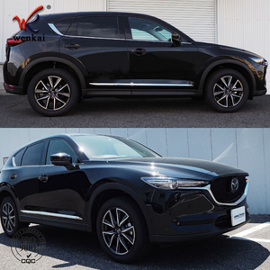 Panel de puerta lateral cromado Abs de alta calidad, moldura de carrocería, embellecedor para <span class=keywords><strong>Mazda</strong></span> <span class=keywords><strong>2017</strong></span> KF 2018 2019, <span class=keywords><strong>accesorios</strong></span> para coche - Product Image 6