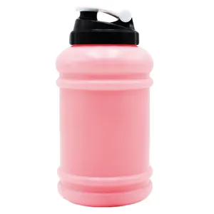 Best selling 210 grama de peso de utilidades domésticas de plástico claro meio galão 2.2l comércio da garrafa de água BPA Livre