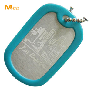 Placa de identificación con grabado láser de hierro inoxidable, para perro - Product Image 3