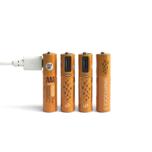 Pin USB Có Thể Tái Sử Dụng AA & AAA Cổng Micro USB Sạc Pin Gói 1000Mah 450Mah 1.5V 1.2V AA AAA Pin USB Biểu Tượng Tùy Chỉnh - Product Image 3