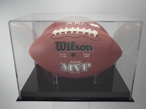 Espositore da Tavolo in Acrilico per Pallone da Calcio, Supporto Trasparente Personalizzato in Plexiglass per Negozi - Product Image 3