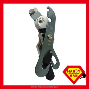 Descensor de escalada en roca de parada de seguridad de frenado automático de aluminio certificado CE EN341 A902 para resistencia a la rotura de cuerda de 9-12mm 2kN - Product Image 6