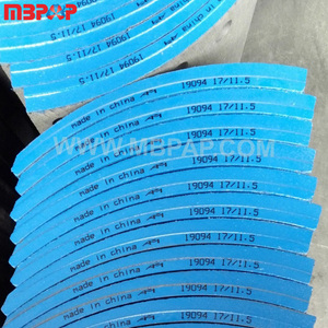 <span class=keywords><strong>Garniture</strong></span> <span class=keywords><strong>de</strong></span> <span class=keywords><strong>frein</strong></span> à <span class=keywords><strong>tambour</strong></span> pour camion lourd <span class=keywords><strong>de</strong></span> semi-remorque grise <span class=keywords><strong>de</strong></span> taille personnalisée 4707 4515 4551 BC36 BC37 <span class=keywords><strong>Garniture</strong></span> <span class=keywords><strong>de</strong></span> <span class=keywords><strong>frein</strong></span> sans amiante - Product Image 5