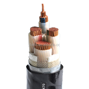 Cable de alta calificación 0,6/1KV 3C con conductor de cobre XLPE Cable de PVC Cable de alimentación de bajo voltaje blindado de alambre de acero para la construcción - Product Image 5