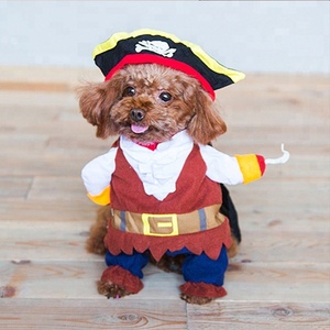 Funny Pet ropa pirata gato traje Corsair vestirse partido ropa para <span class=keywords><strong>perro</strong></span> de gato más sombrero - Product Image 5