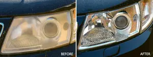عملية سهلة ألواح رسومات للسيارات يمكنك تركيبها بنفسك إصلاح المصباح استعادة تلميع عدة