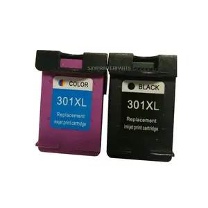 Ulang Tinta Cartridge Kompatibel untuk HP301 301XL Tinta DeskJet 1050 2050 3050 2150 1510 2540 Printer Penuh Warna