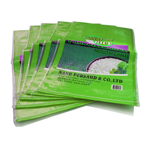 Tailandia tejida de polipropileno blanco vacía de plástico laminado arroz bolsa de embalaje 20 kg 50 kg - Product Image 3