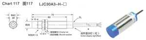 M30 סוג non-סומק אלקטרוני קיבולי קרבה מתג dc6-36v חיצוני תנועת חיישן