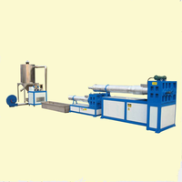 Grande capacité 300k-400 g/h pp pe ldpe hdpe PET granulateur en plastique ligne de production de granulation recyclé pp granulateur machine