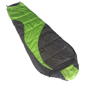 Factory supplier mummy style tactical combat green summer outdoor water proof sleeping bag