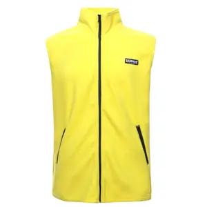 Blank fitness wholesale cheap price mens gym zipper up sleeveless hoodie with pockets