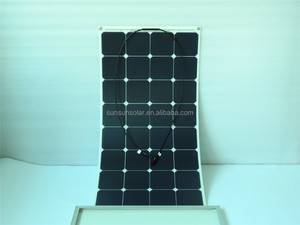 A-grade celle solari ad alta efficienza di energia solare 100W PV fotovoltaico energia pannello solare flessibile - Product Image 5