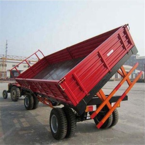 <span class=keywords><strong>Remolque</strong></span> basculante hidráulico para agricultura, <span class=keywords><strong>remolque</strong></span> de tractor agrícola de <span class=keywords><strong>dos</strong></span> ejes de 4 toneladas - Product Image 3