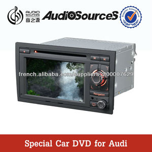 6,<span class=keywords><strong>5</strong></span> pouces TFT voiture DVD VCD <span class=keywords><strong>CD</strong></span> MP3, <span class=keywords><strong>lecteur</strong></span> MP4 pour Audi A4 avec DVR , 3G - Product Image 1
