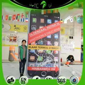 Inflable teléfono móvil modelo globo reparación tienda inflable pantalla rota teléfono móvil para publicidad personalizado inflar teléfono - Product Image 2