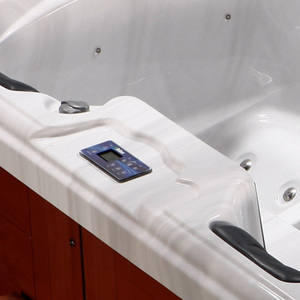 Jardín, <span class=keywords><strong>piscina</strong></span> y jacuzzi Extra grande de lujo Thermo bañeras de hidromasaje y al aire libre - Product Image 4