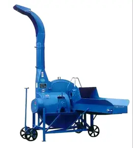 The Belt and Road Project Chaff Cutter Machine for Sale Driven by Diesel Engine for Animal Feeding