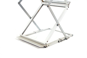Etkinlik promosyonu için katlanabilir Banner standı ile Modern taşınabilir alüminyum literatür katalog broşür tutucu - Product Image 3