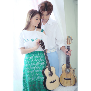 AIl Solido AAA Koa Ukulele Raysen di Fascia Alta Serie Uke Acacia <span class=keywords><strong>Chitarra</strong></span> - Product Image 6