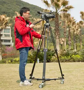 Weifeng 717 WF717 1.8Meter, Tripod Kamera Profesional, Kepala Pan Halus, Tripod Untuk Perekam Kamera