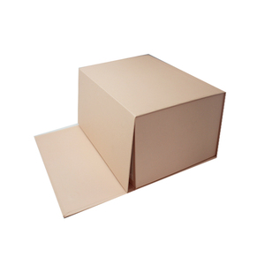 Boîte cadeau en carton <span class=keywords><strong>rose</strong></span> personnalisée avec logo estampé à chaud et impression en relief Boîte pliante en papier d'emballage spécial - Product Image 3