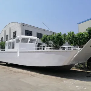 7-16m 23 pies a 55 pies de longitud profesional de fibra de vidrio y material de aluminio Panga Passengern pesca trabajo barco fabricante