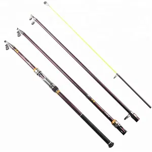 2.1M 2.4M 2.7M 3M 3.6M Karbon Serat Memancing Carp Tiang Carp Fishing Rod