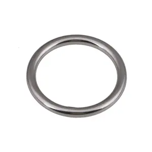 Permukaan Yang Baik Diobati Dilas Stainless Steel Lingkaran Logam O Ring untuk Tenda