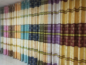 Tất cả các trang web của chúng tôi chứng khoán sẵn sàng jacquard <span class=keywords><strong>polyester</strong></span> nhà bếp rèm vải nhà máy - Product Image 4