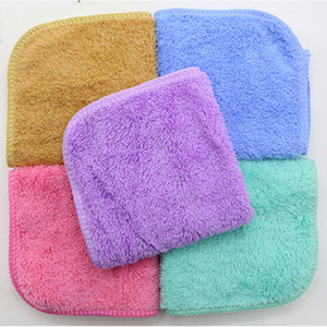 Serviettes de toilette carrées en microfibre pelucheuse et moelleuse, 300 g/m², douceur pour enfants, sol, cuisine, lavage de voiture, table, salle de bain, verre, usage sec, boucles - Product Image 2